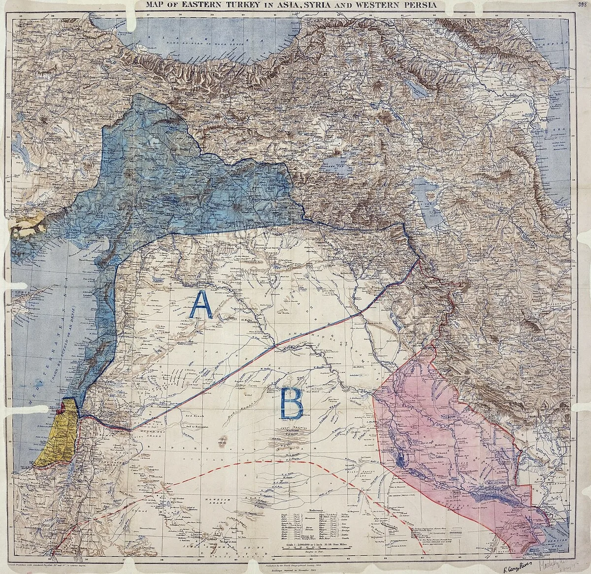 Les accords Sykes-Picot