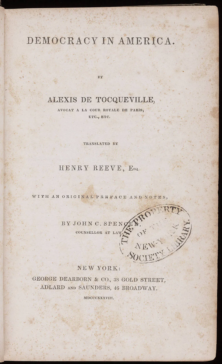 Alexis de Tocqueville