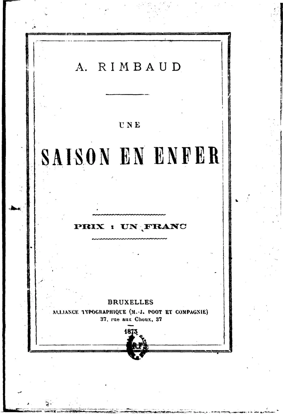 Arthur Rimbaud