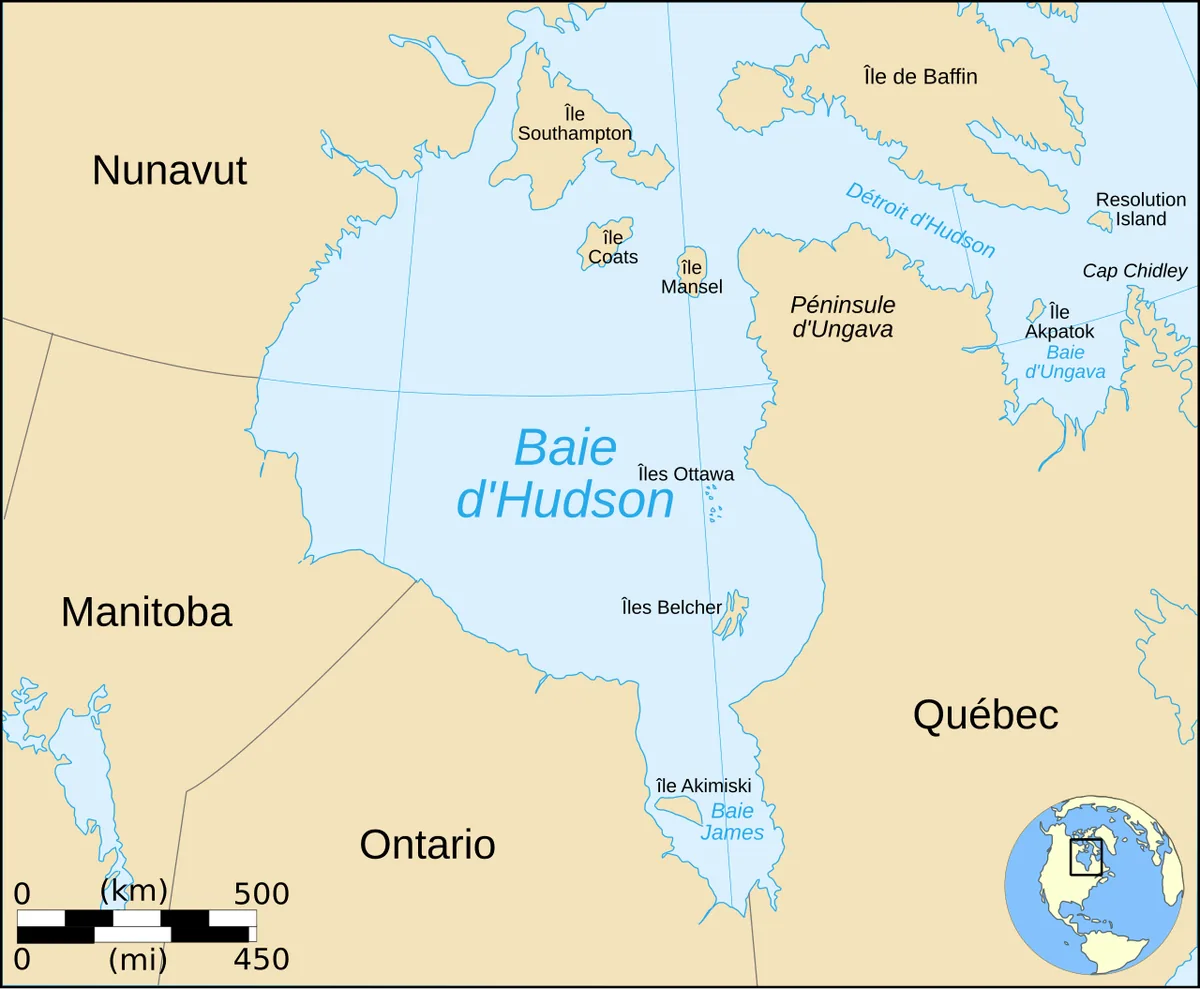 La baie d'Hudson