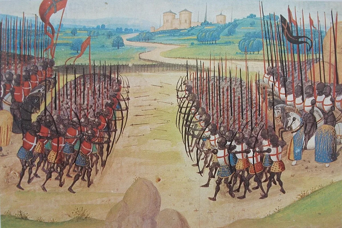 La bataille d'Azincourt
