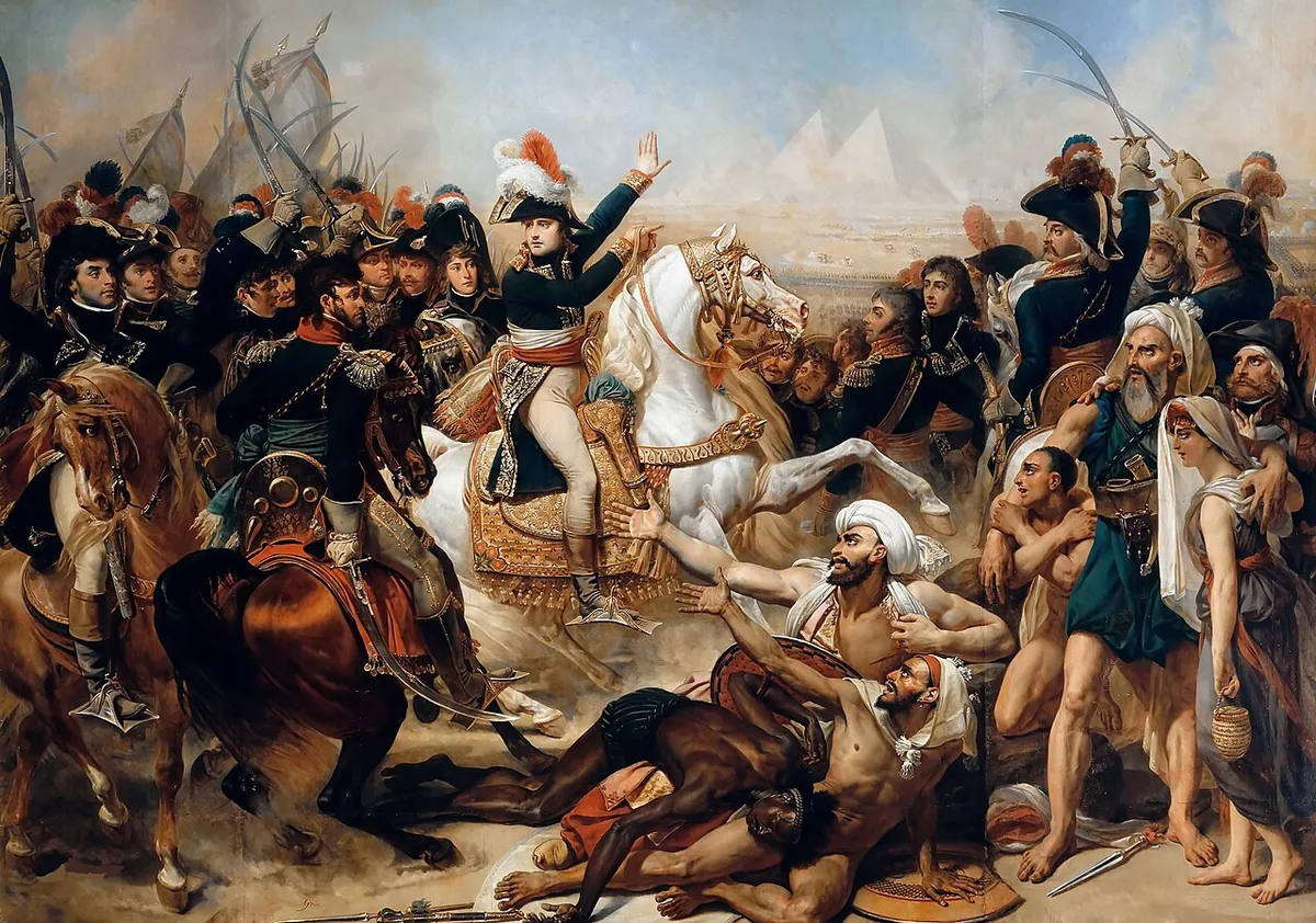 La bataille des Pyramides