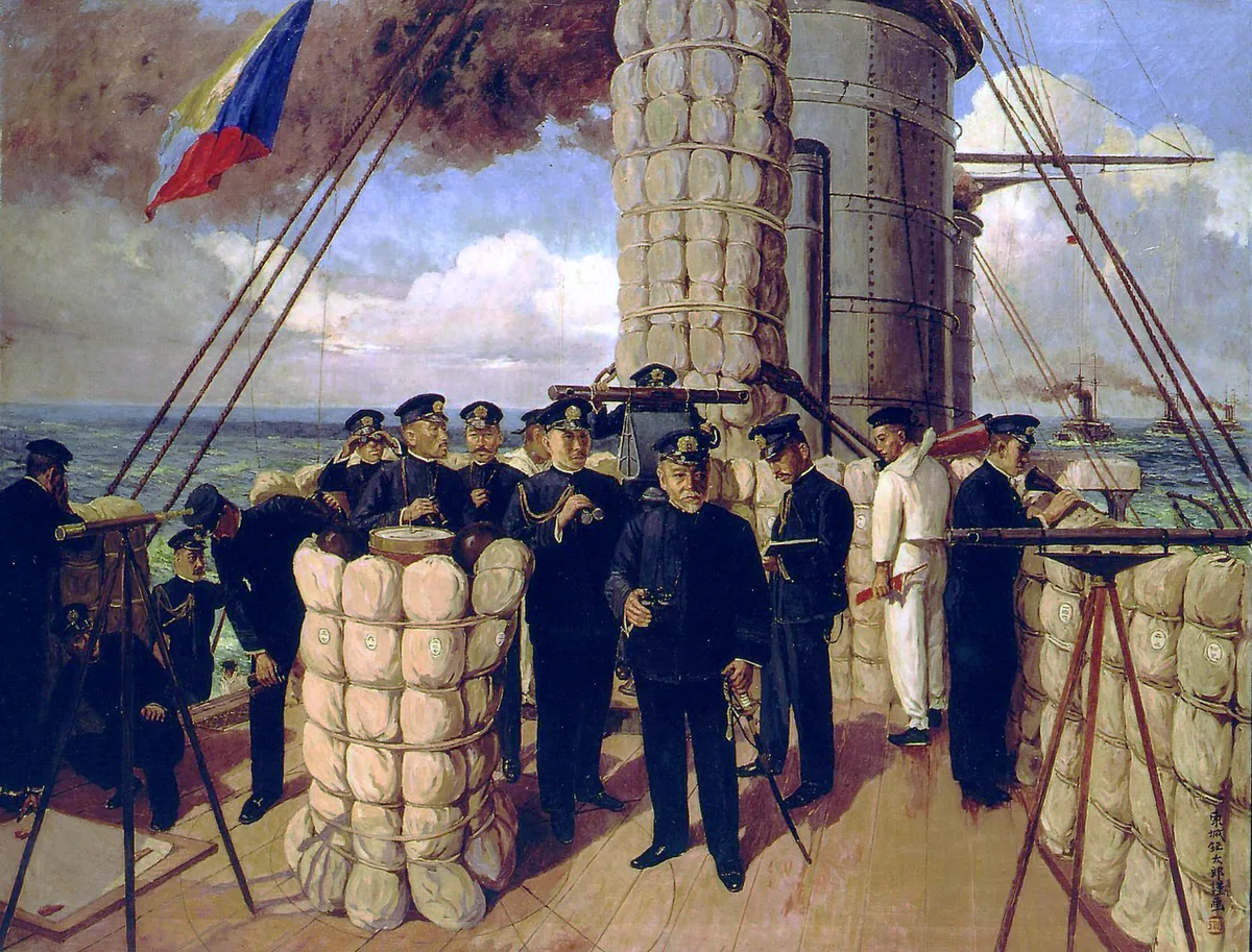 La bataille de Tsushima