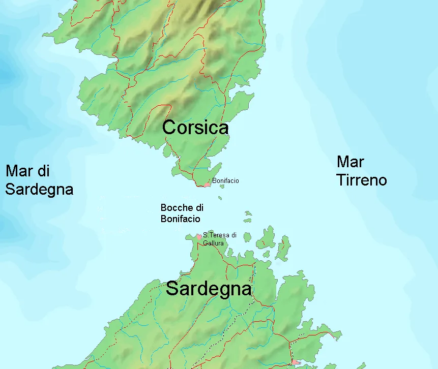 Les bouches de Bonifacio