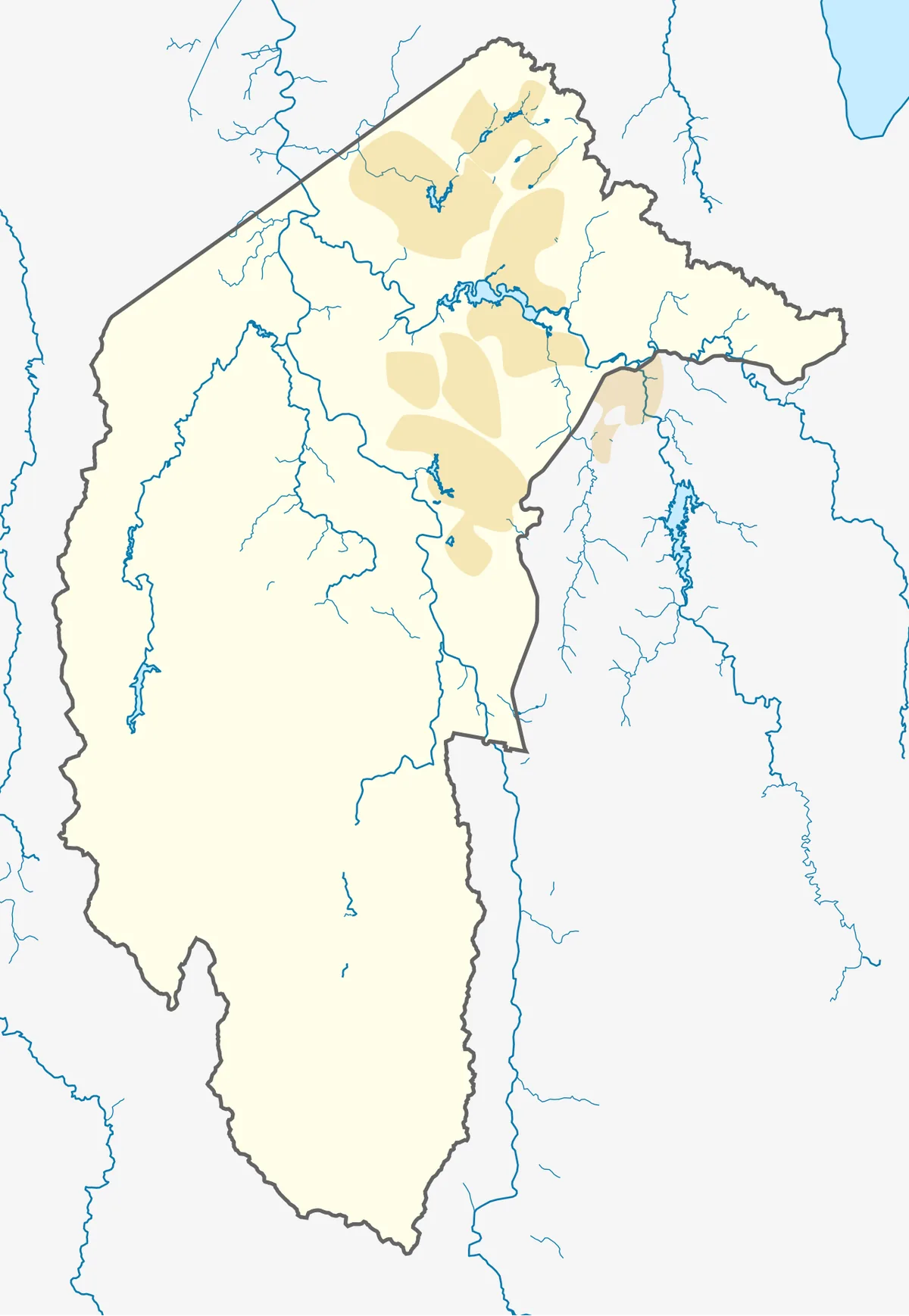 Carte de localisation du Territoire de la capitale australienne, enclave de la Nouvelle-Galles du Sud abritant Canberra