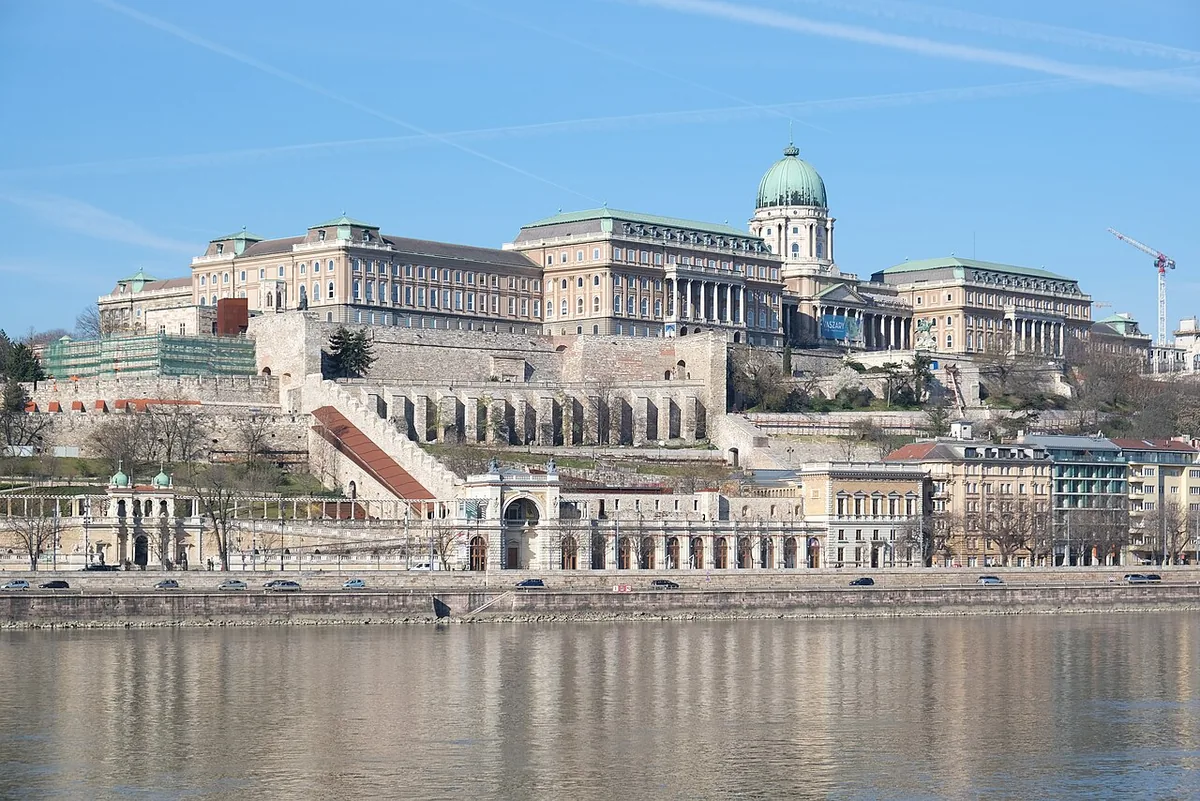 Château de Buda dominant la capitale hongroise