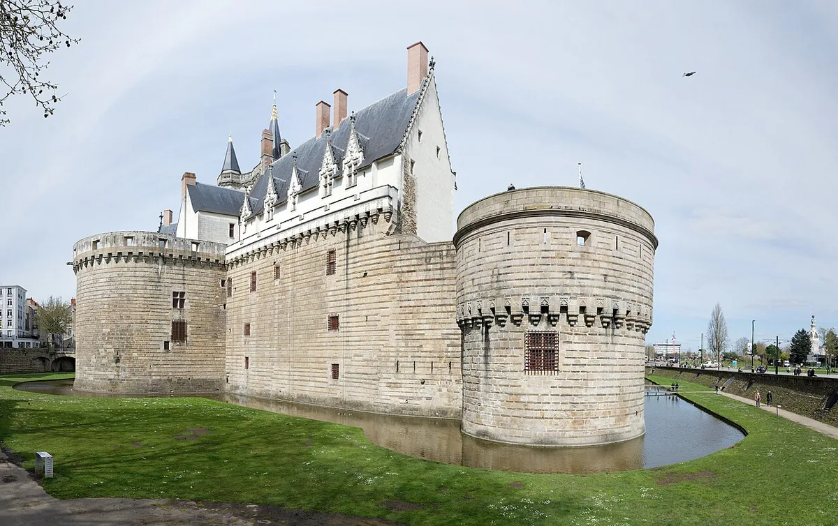 Château des ducs de Bretagne à Nantes, lieu de signature de l'édit en 1598