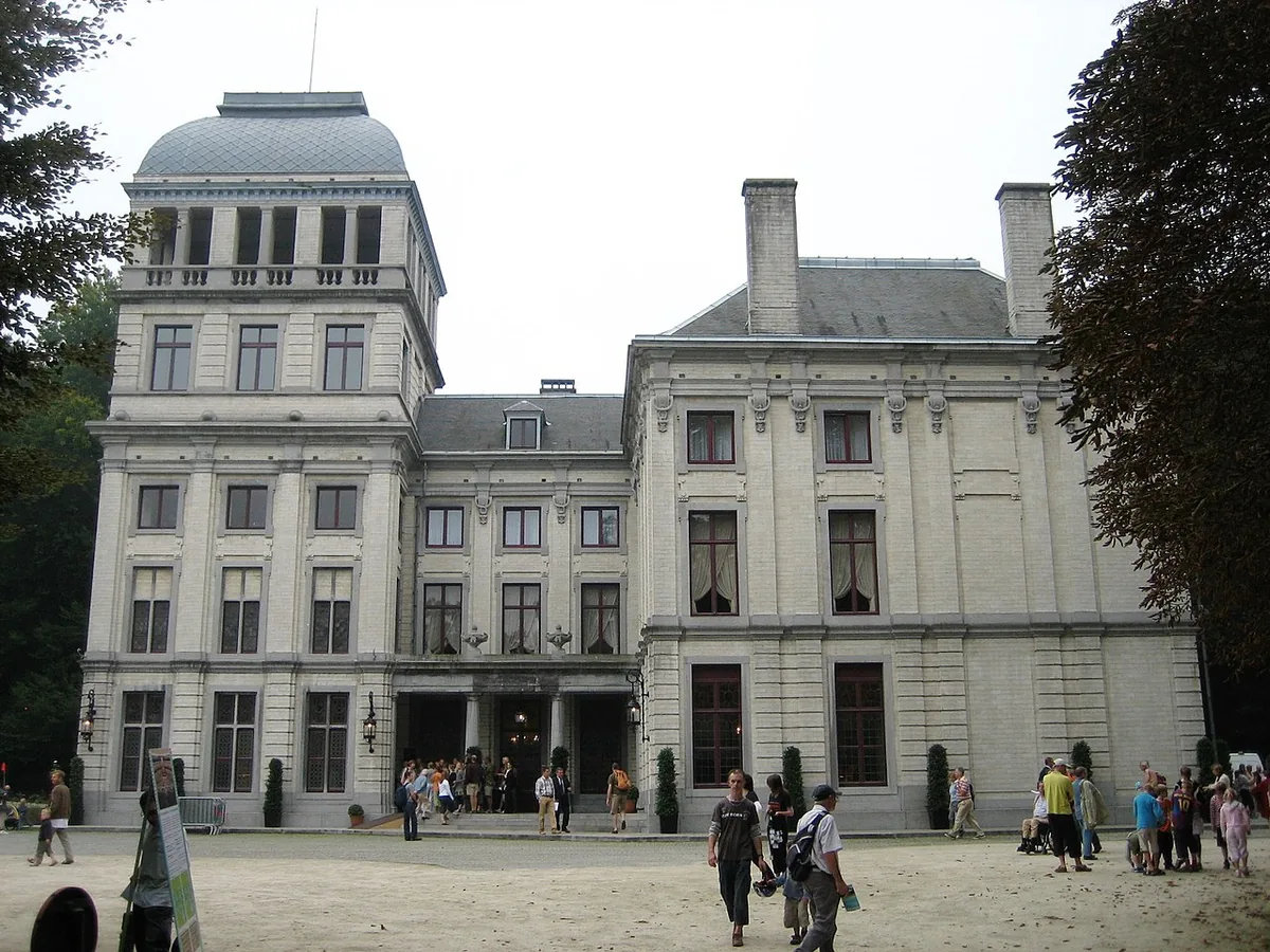 Château de Val Duchesse à Auderghem près de Bruxelles, lieu des négociations préparatoires au traité de Rome