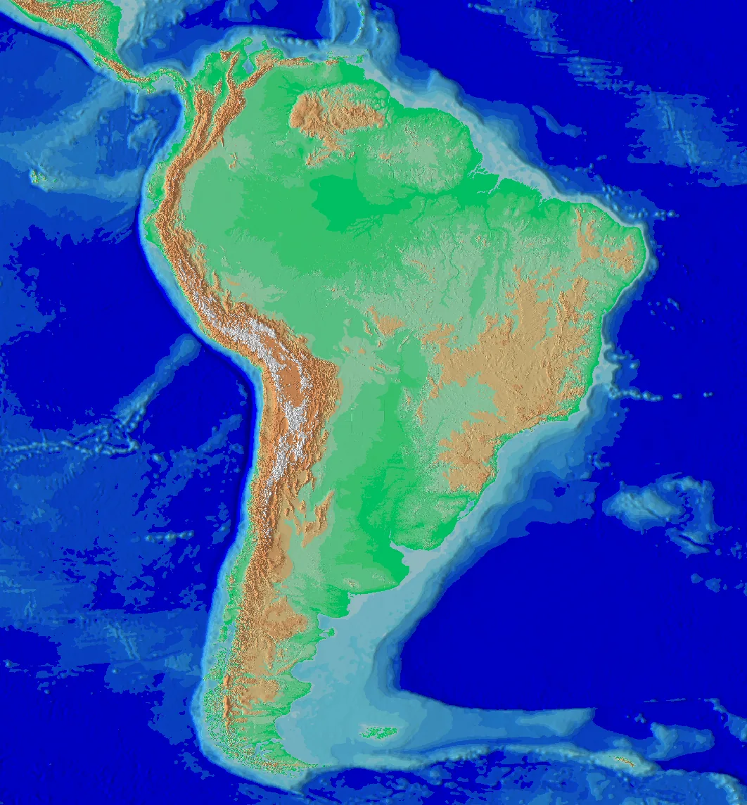 La cordillère des Andes