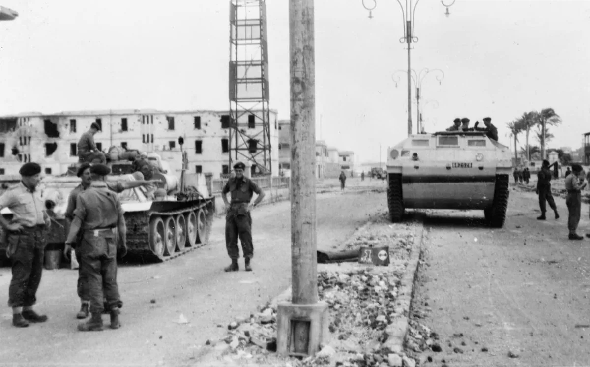 La crise du canal de Suez