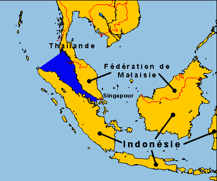 Le détroit de Malacca