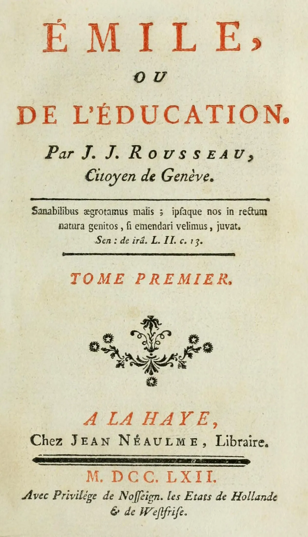 Émile ou De l'éducation