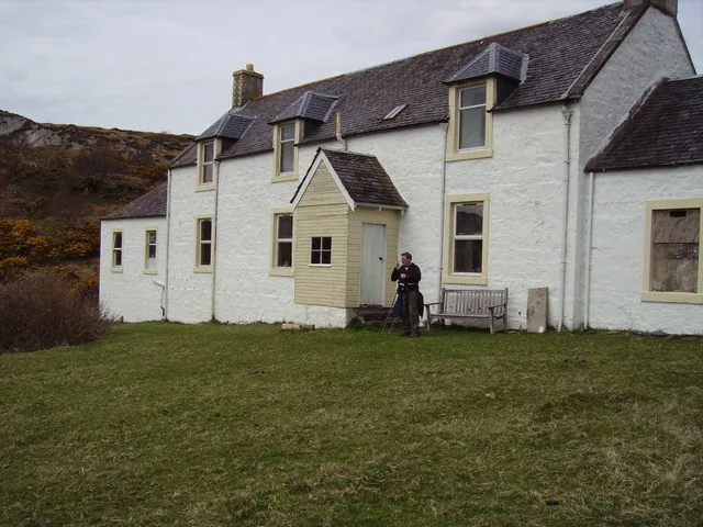 La ferme isolée de Barnhill sur l'île de Jura en Écosse où Orwell a écrit 1984