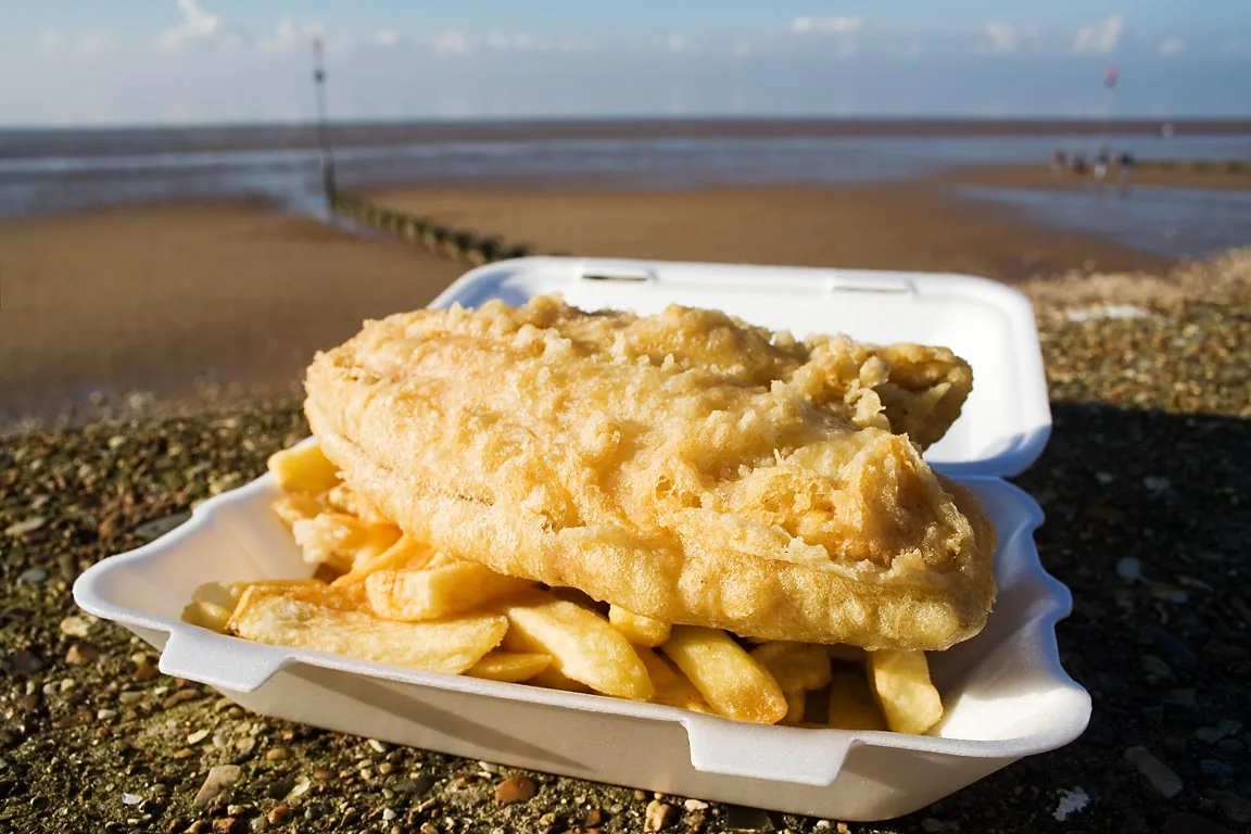 Le fish and chips