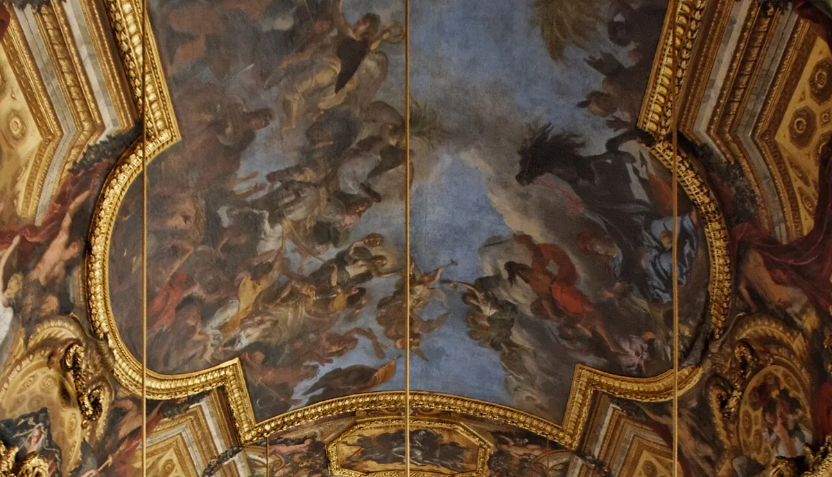 Galerie des Glaces du château de Versailles, salle de la proclamation impériale allemande de 1871