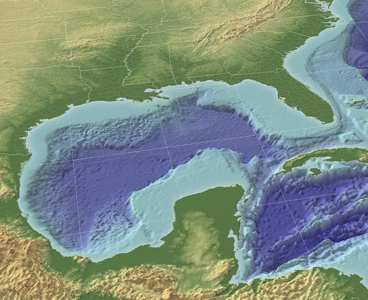 Le golfe du Mexique