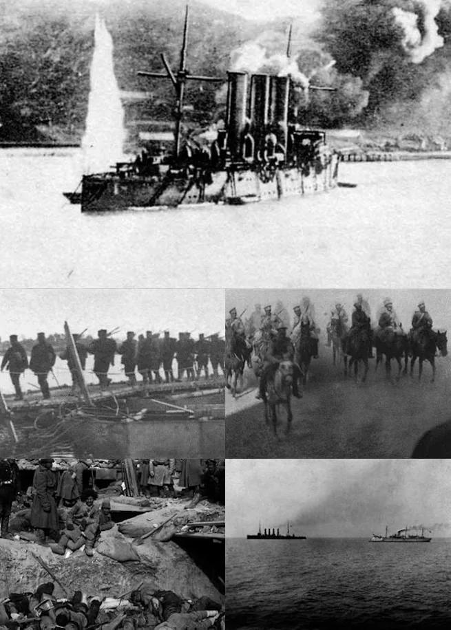 La guerre russo-japonaise