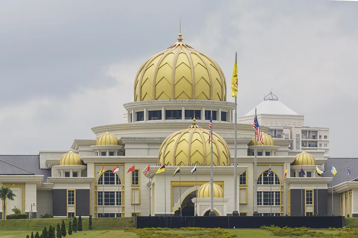 Istana Negara, palais royal et résidence officielle du roi de Malaisie à Kuala Lumpur