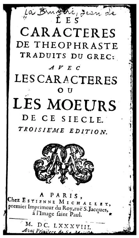 Jean de La Bruyère