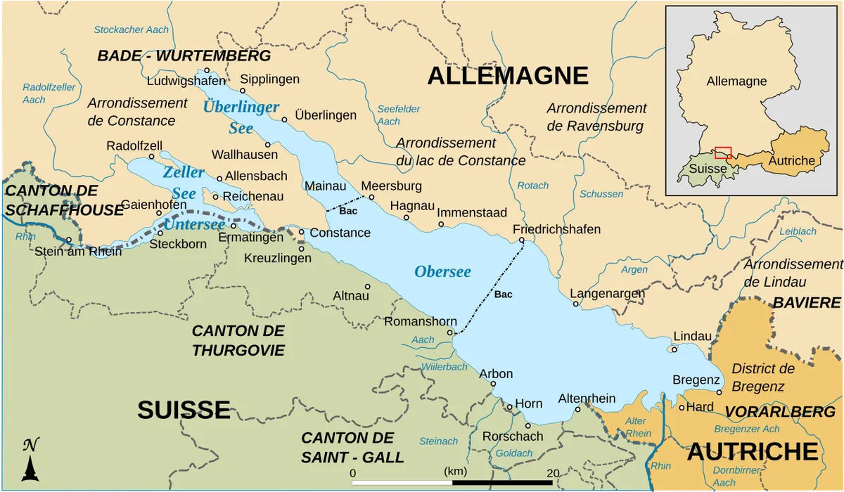 Le lac de Constance