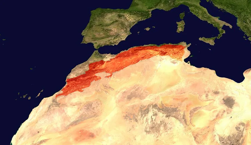 Le massif de l'Atlas
