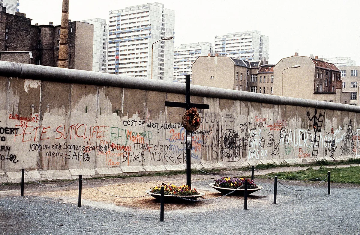 Mémorial de Peter Fechter, jeune Berlinois abattu en 1962 en tentant de franchir le Mur