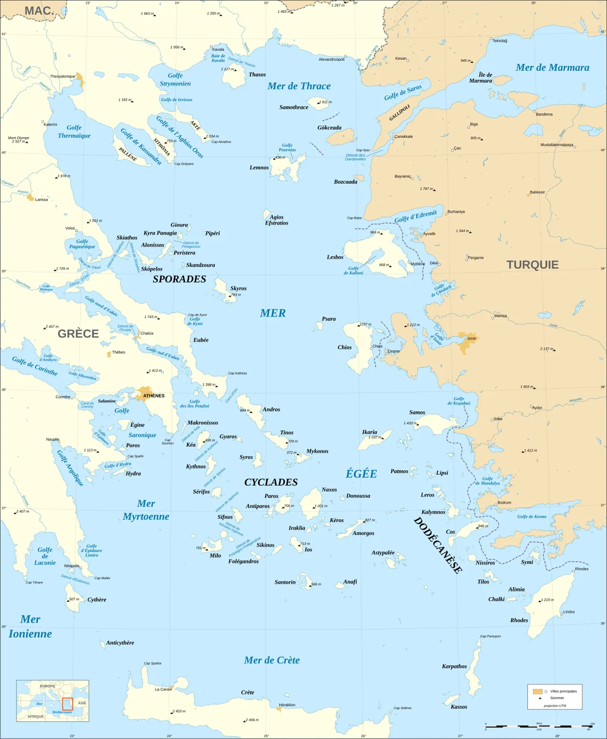 La mer Égée