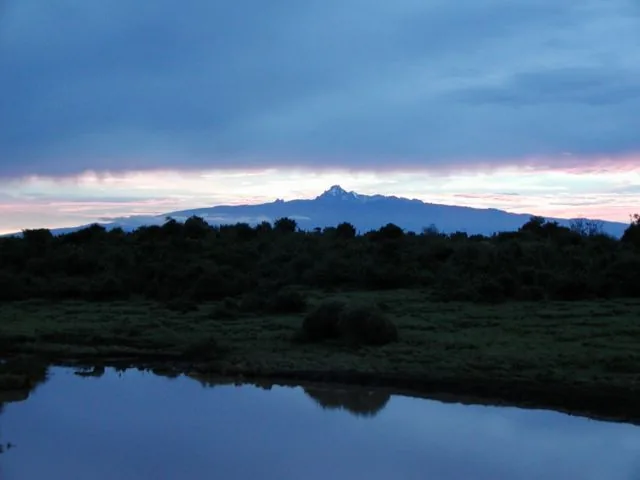 Le mont Kenya