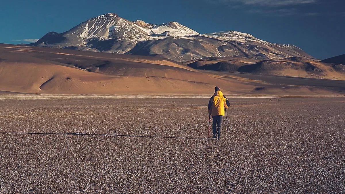 Ojos del Salado, deuxième plus haut sommet d’Amérique du Sud et volcan andin