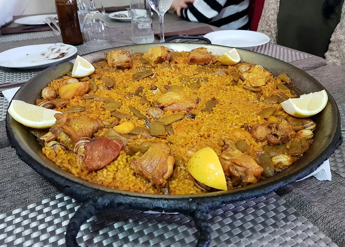 La paella