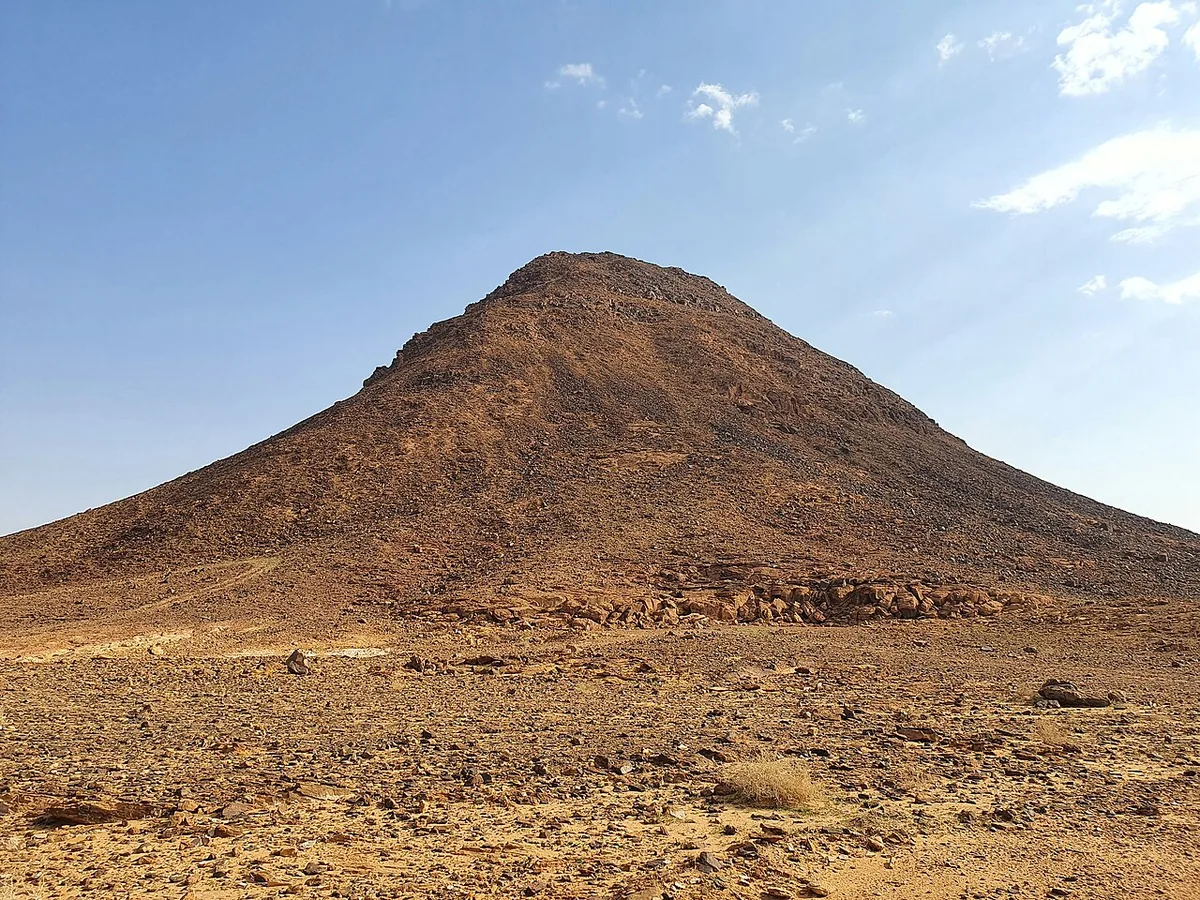 Paysage désertique du plateau du Nejd, au centre de l'Arabie saoudite, où se situe Riyad