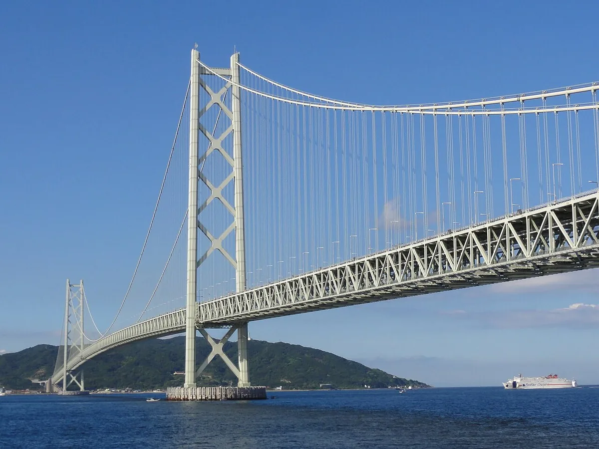 Le pont Akashi-Kaikyo