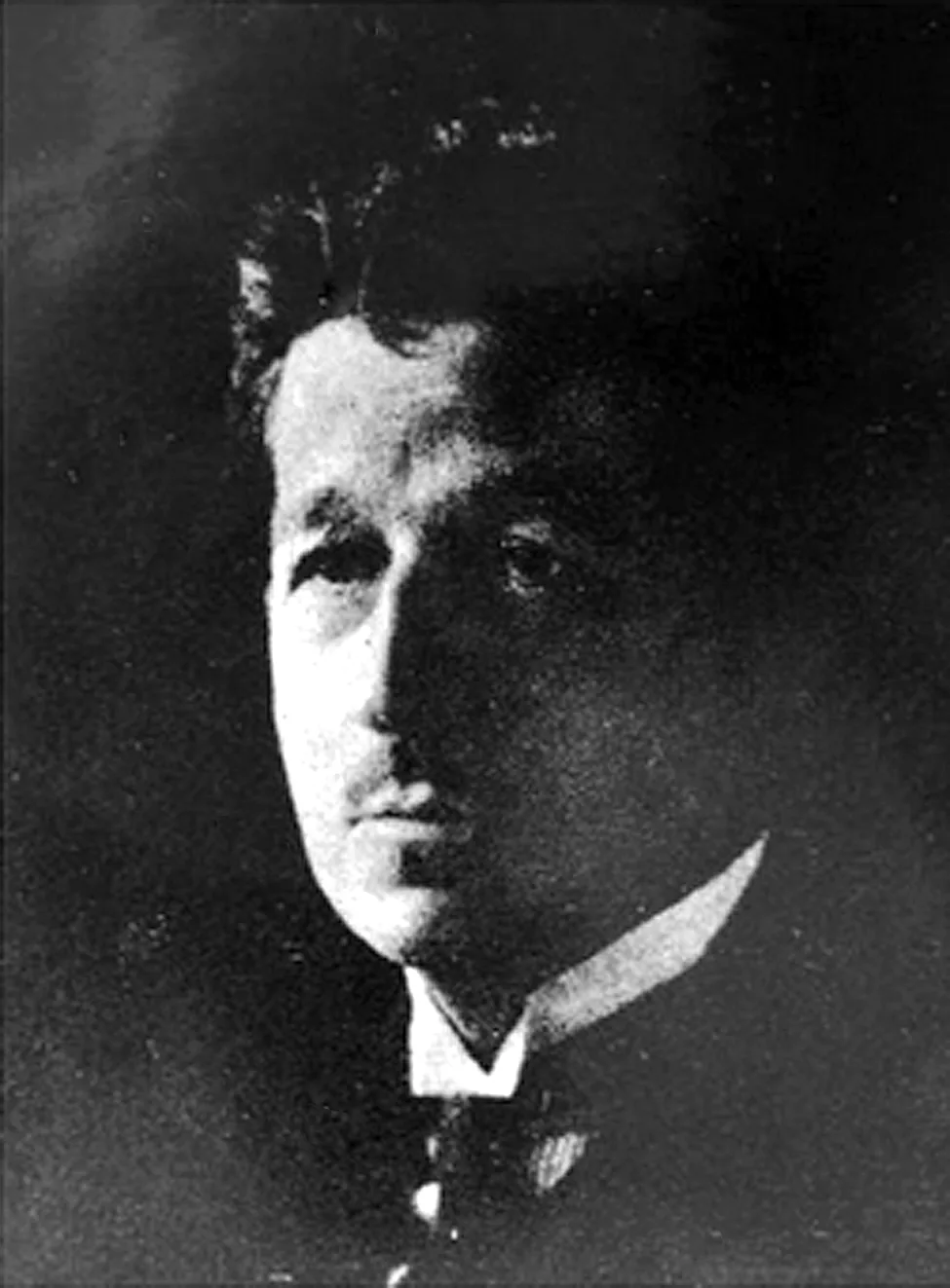 Portrait d'Edmond Locard, pionnier lyonnais de la police scientifique