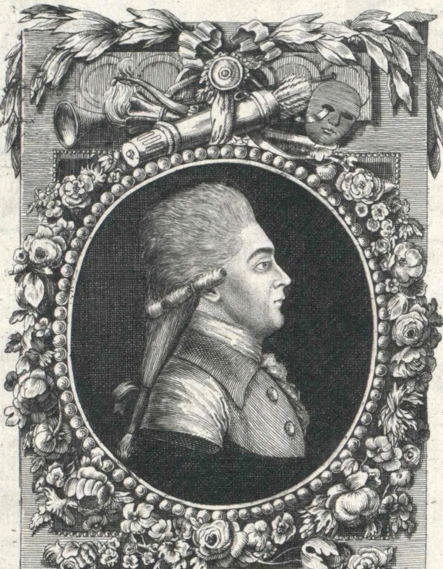 Portrait d'Emanuel Schikaneder, librettiste de La Flûte enchantée et créateur du rôle de Papageno