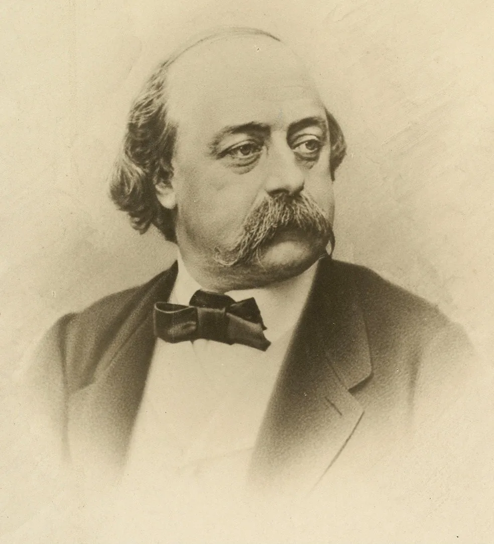 Portrait photographique de Gustave Flaubert par Nadar, auteur du roman Madame Bovary