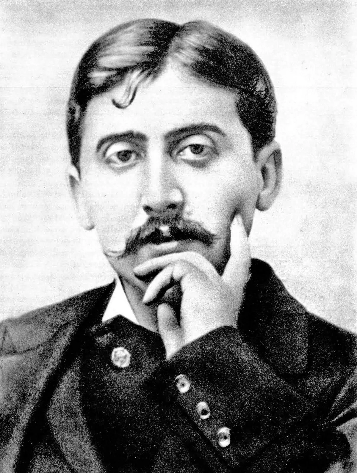 Portrait photographique de Marcel Proust jeune, vers 1895, par Otto Wegener